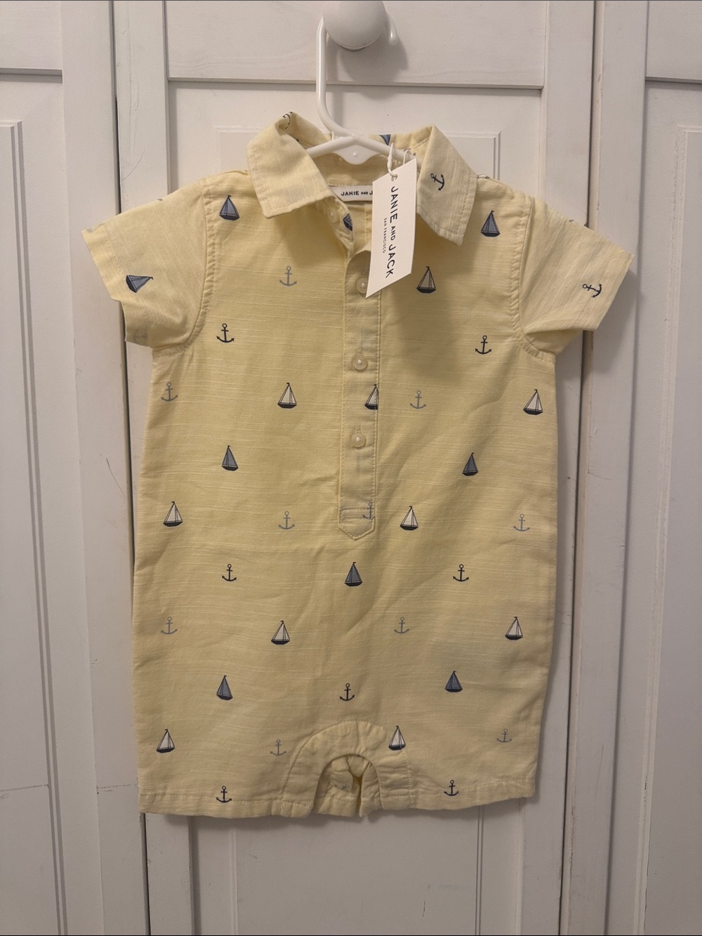 Janie & Jack Boys Sailboat Jon Jon